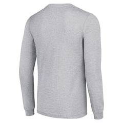 Pittsburgh Steelers Starter Color Scratch Long Sleeve T-Shirt - Heather Gray - NFL
