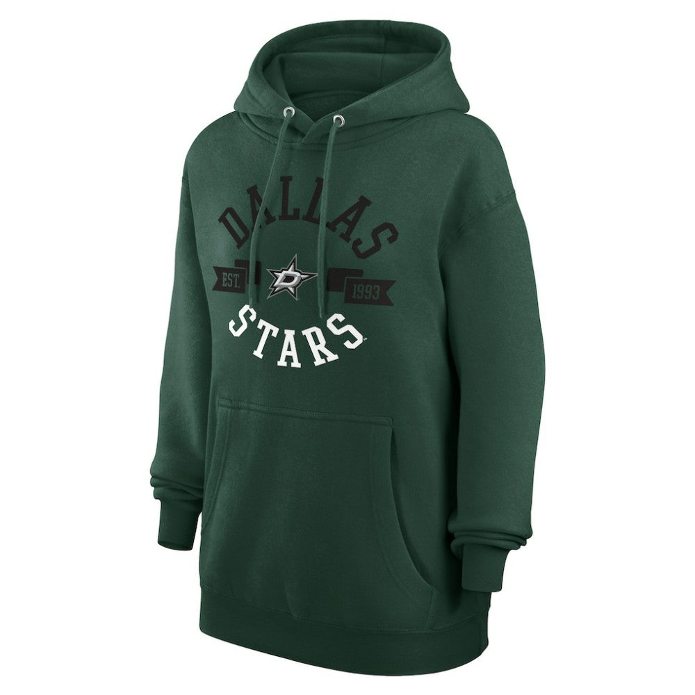 Dallas Stars G-III 4Her by Carl Banks Women's City Graphic Fleece Pullover Hoodie - Green | NHL near me