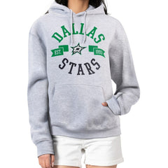 Dallas Stars G-III 4Her by Carl Banks Women's City Graphic Fleece Pullover Hoodie - Heather Gray | NHL near me