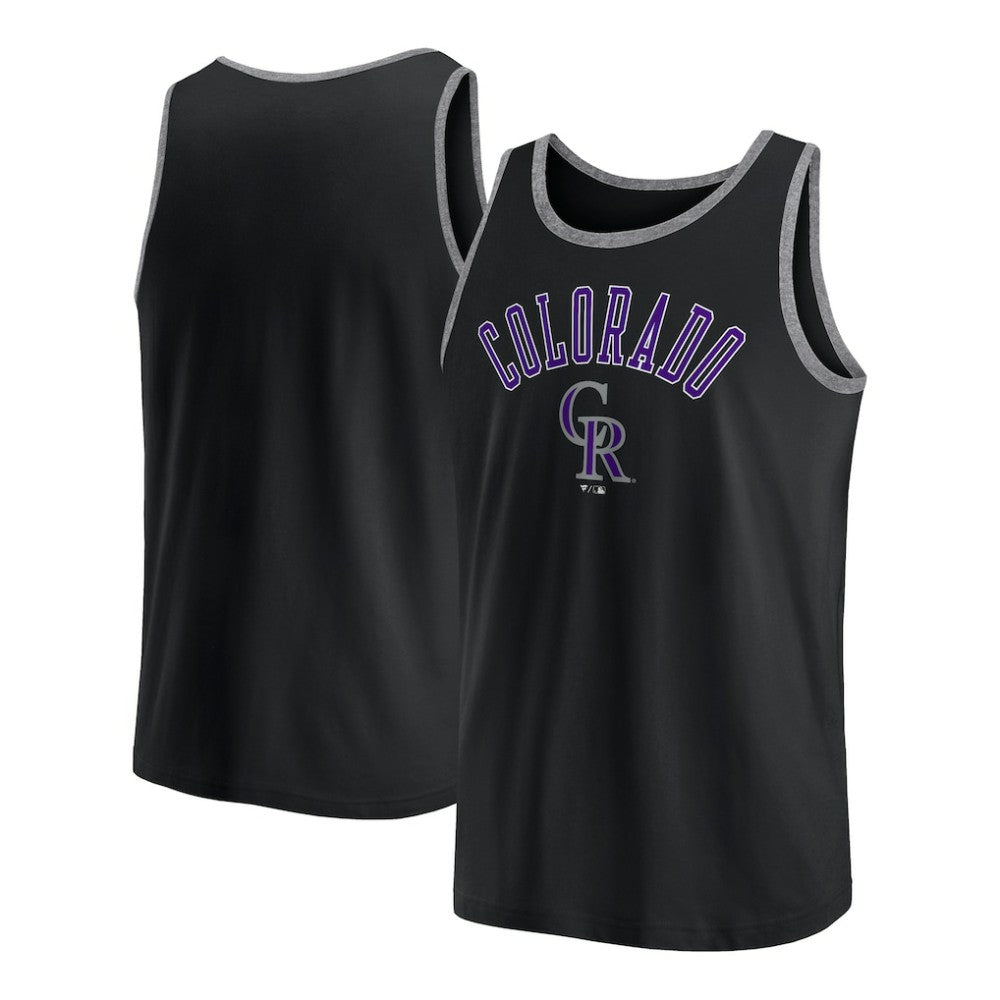 Colorado Rockies Fanatics Bet Tank Top Discount