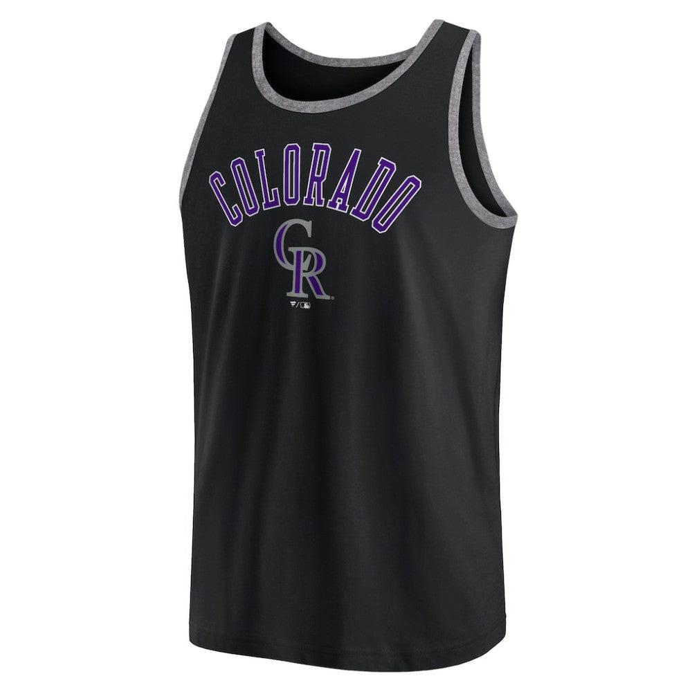 Colorado Rockies Fanatics Bet Tank Top Discount