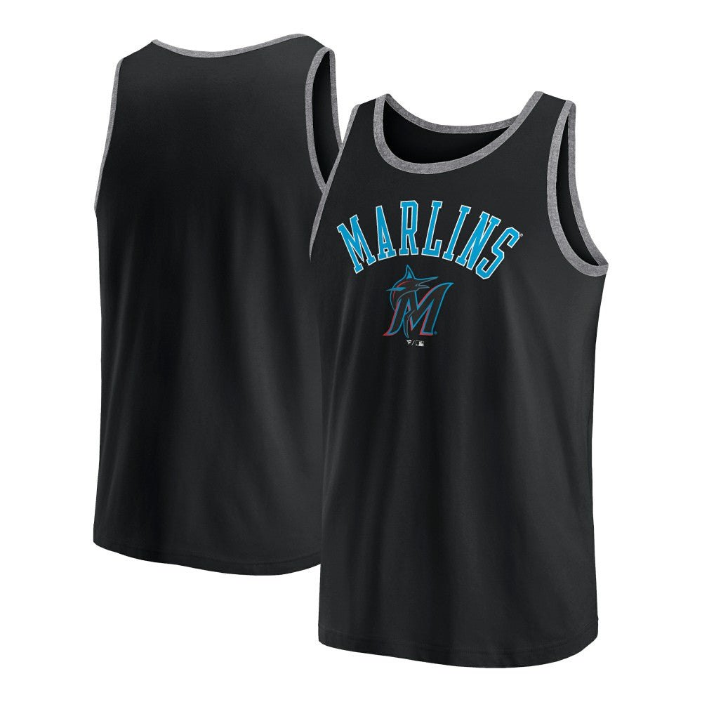 Miami Marlins Fanatics Bet Tank Top for sale