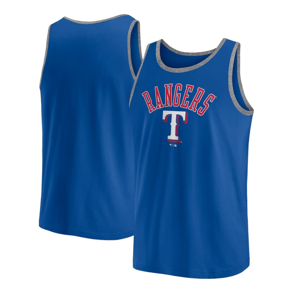 Texas Rangers Fanatics Bet Tank Top Discount