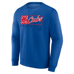 Chicago Cubs Fanatics Focus Fleece Pullover Sweatshirt Online
