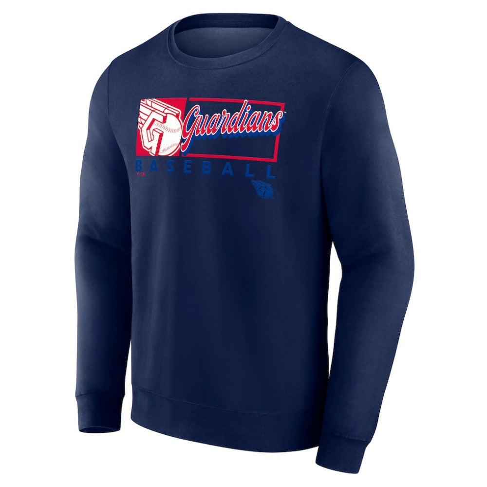 Cleveland Guardians Fanatics Focus Fleece Pullover Sweatshirt Discount