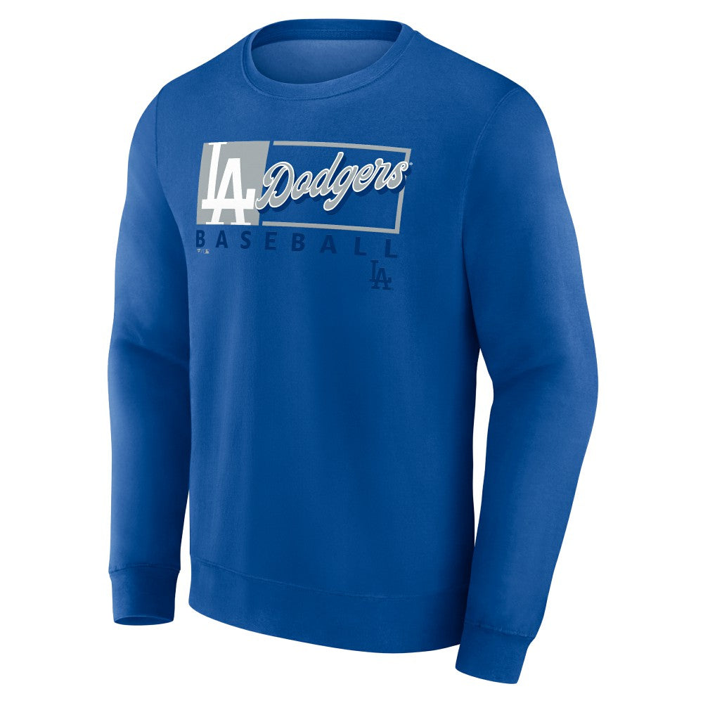 Los Angeles Dodgers Fanatics Focus Fleece Pullover Sweatshirt for sale