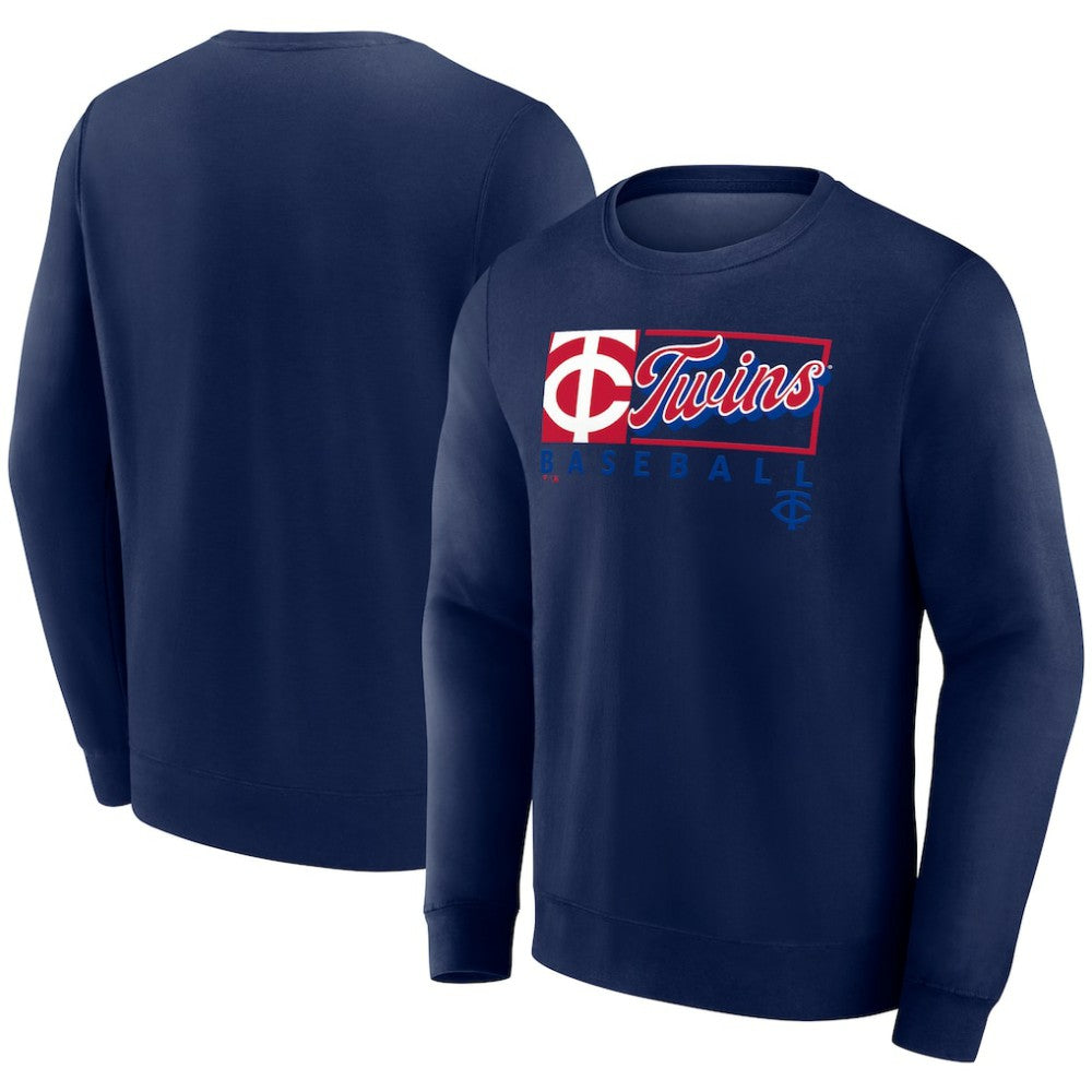 Minnesota Twins Fanatics Focus Fleece Pullover Sweatshirt Sale