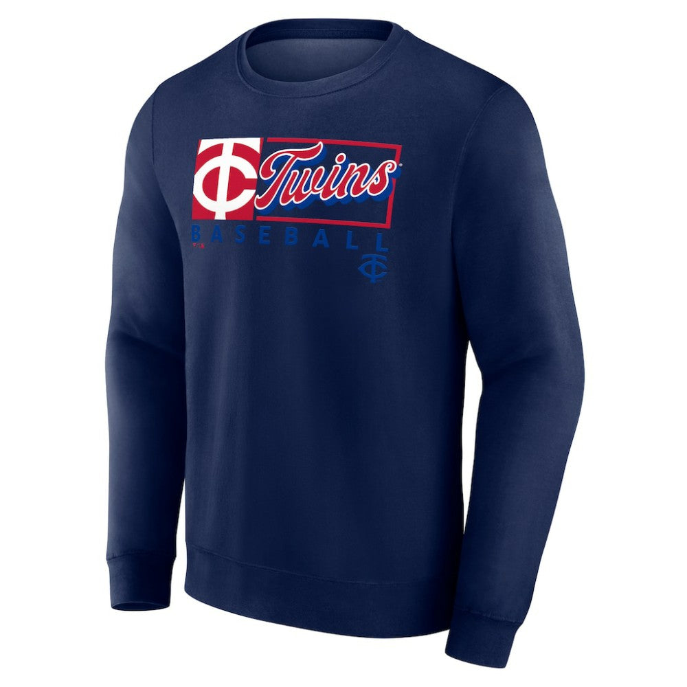 Minnesota Twins Fanatics Focus Fleece Pullover Sweatshirt Sale