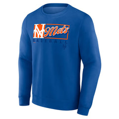 New York Mets Fanatics Focus Fleece Pullover Sweatshirt Discount