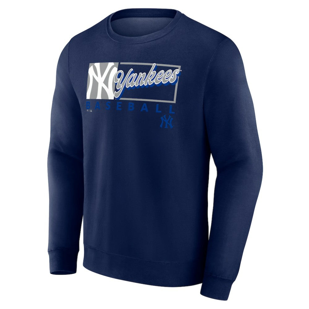 New York Yankees Fanatics Focus Fleece Pullover Sweatshirt Near Me