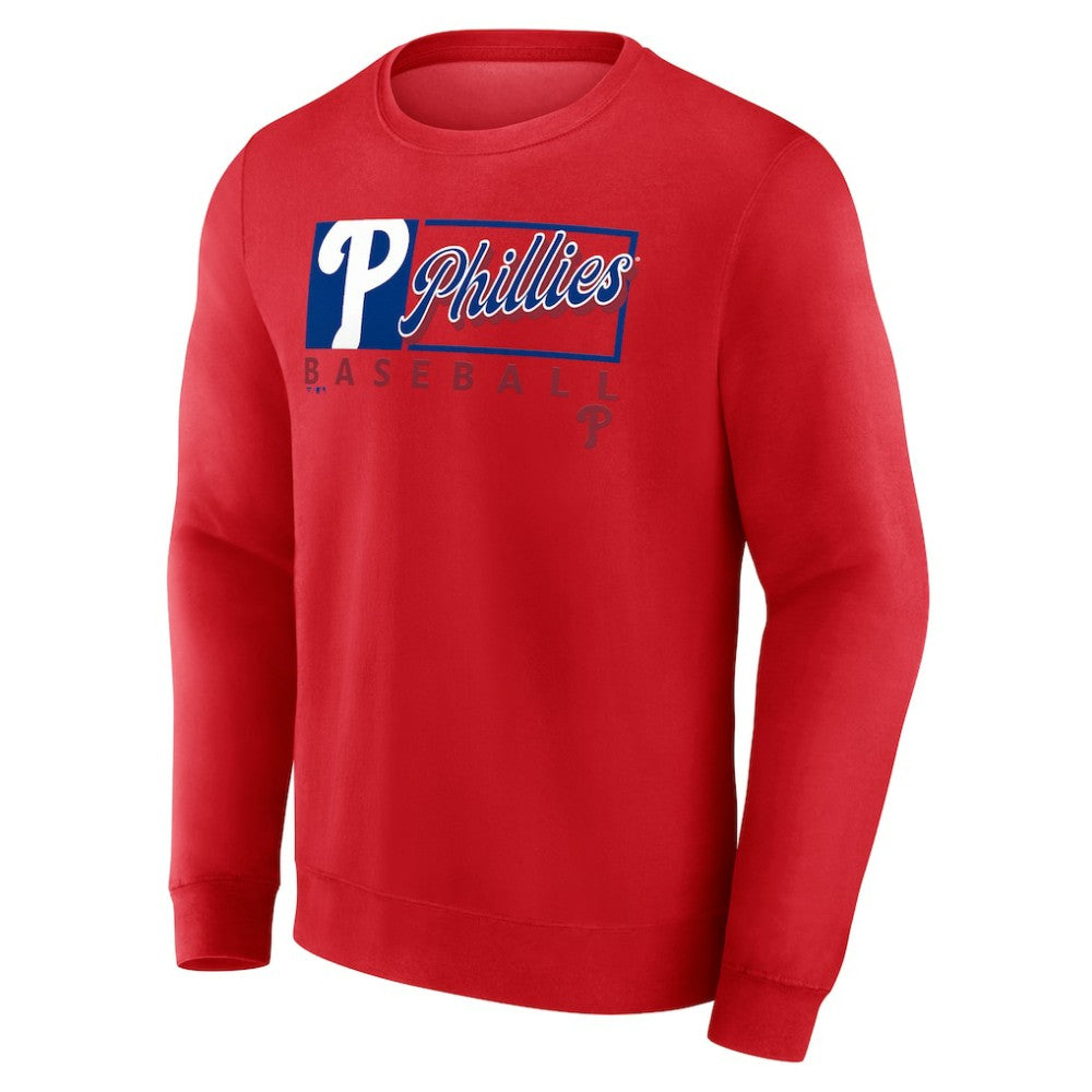 Philadelphia Phillies Fanatics Focus Fleece Pullover Sweatshirt Online