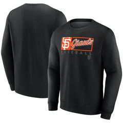 San Francisco Giants Fanatics Focus Fleece Pullover Sweatshirt Outlet