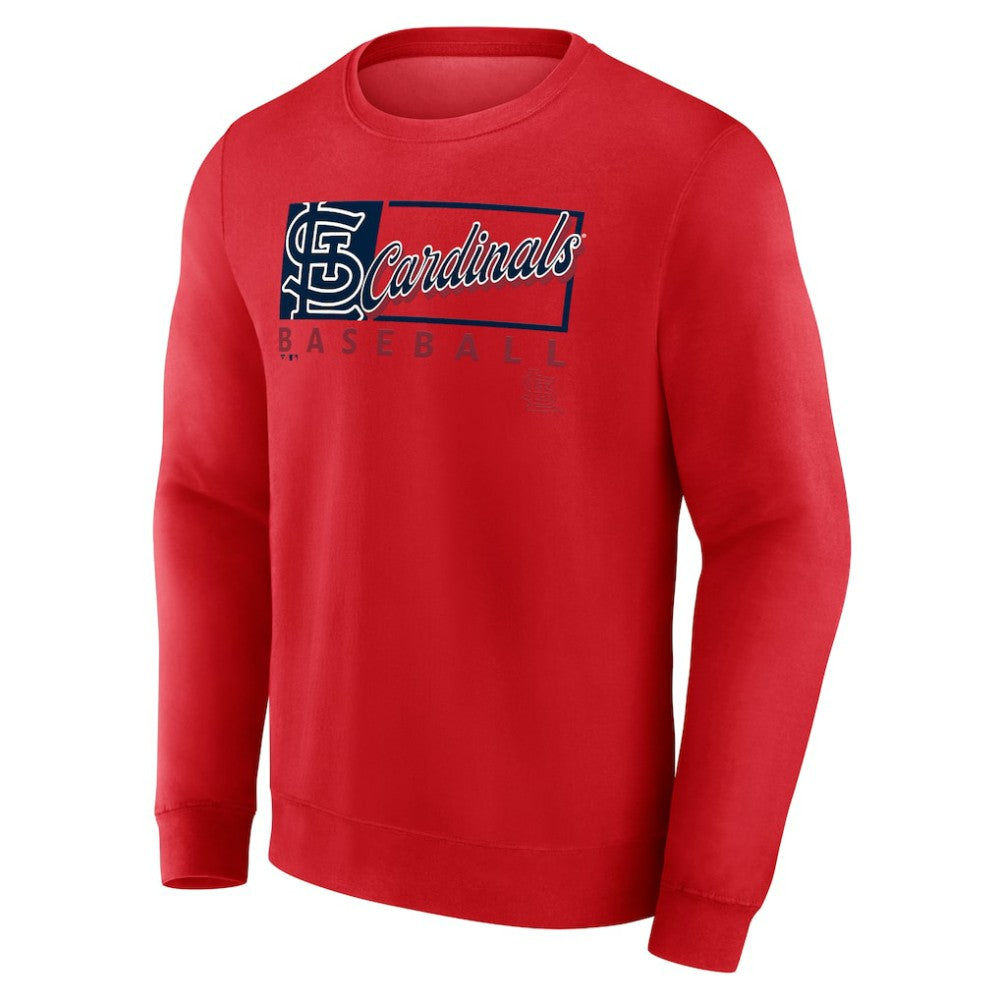 St. Louis Cardinals Fanatics Focus Fleece Pullover Sweatshirt Discount