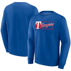 Texas Rangers Fanatics Focus Fleece Pullover Sweatshirt Online