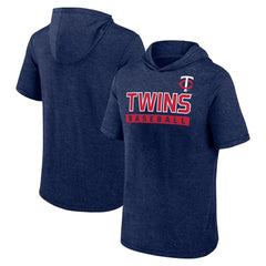 Minnesota Twins Fanatics Push Short Sleeve Pullover Hoodie Near Me
