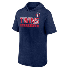 Minnesota Twins Fanatics Push Short Sleeve Pullover Hoodie Near Me