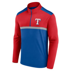 Texas Rangers Fanatics Unstoppable Quarter-Zip Top Outlet