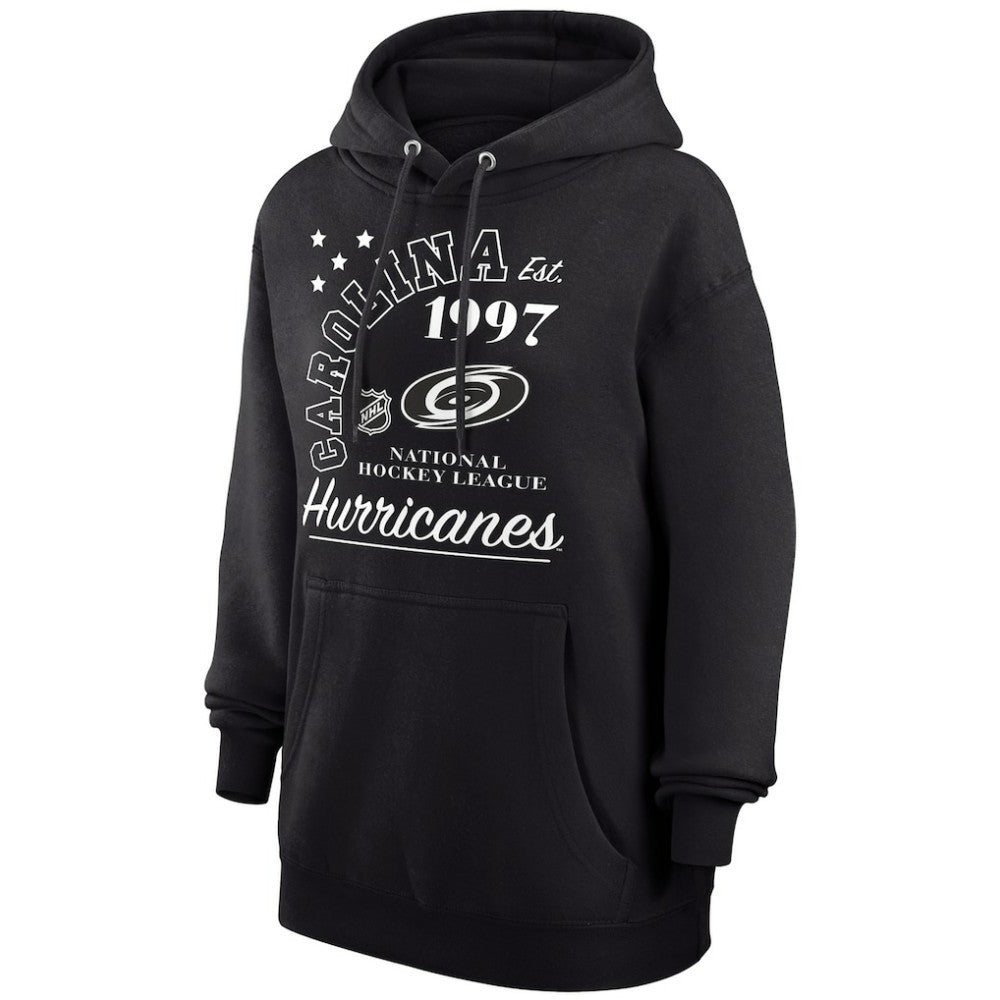 Carolina Hurricanes Starter Arch City Team Graphic Fleece Pullover Hoodie - Black | NHL online