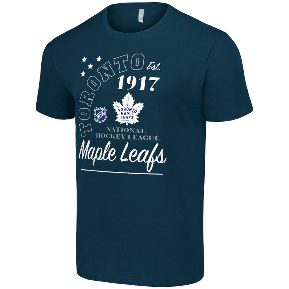 Toronto Maple Leafs Starter Arch City Team Graphic T-Shirt - Navy | NHL Lifestyle