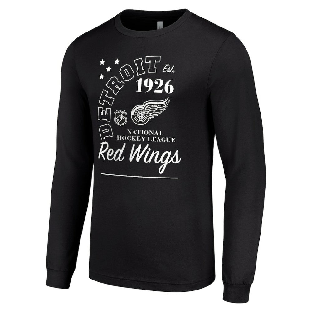 Detroit Red Wings Starter Arch City Theme Graphic Long Sleeve T-Shirt - Black | NHL near me