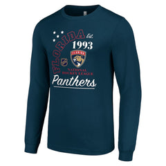 Florida Panthers Starter Arch City Theme Graphic Long Sleeve T-Shirt - Navy | NHL near me