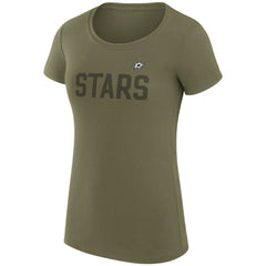 Dallas Stars G-III 4Her by Carl Banks Women's Super-Slim Fit Lightweight Dot Print Team T-Shirt - Green | NHL discount