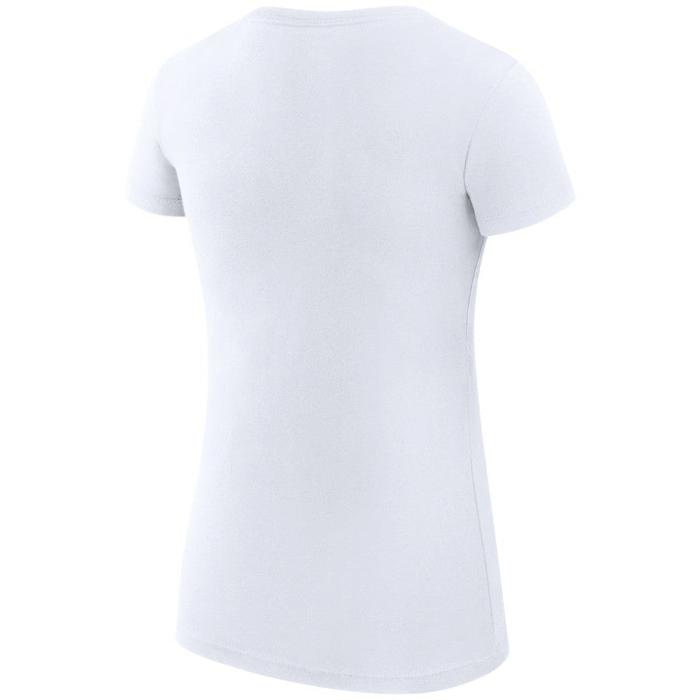 Boston Bruins G-III 4Her by Carl Banks Women's Super-Slim Fit Lightweight Dot Print Team T-Shirt - White | NHL sale