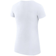 Minnesota Wild G-III 4Her by Carl Banks Women's Super-Slim Fit Lightweight Dot Print Team T-Shirt - White | NHL Clearance
