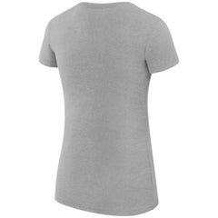 Pittsburgh Penguins G-III 4Her by Carl Banks Women's Super-Slim Fit Lightweight Dot Print Team T-Shirt - Heather Gray | NHL discount