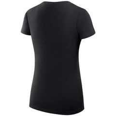 San Jose Sharks G-III 4Her by Carl Banks Women's Super-Slim Fit Lightweight Dot Print Team V-Neck T-Shirt - Black | NHL sale