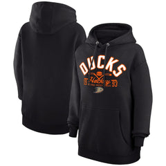 Anaheim Ducks Starter Puck Pullover Hoodie - Black | NHL online