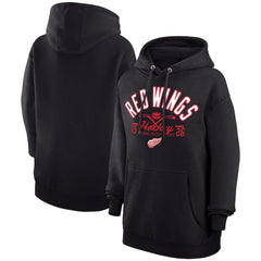 Detroit Red Wings Starter Puck Pullover Hoodie - Black | NHL Clearance