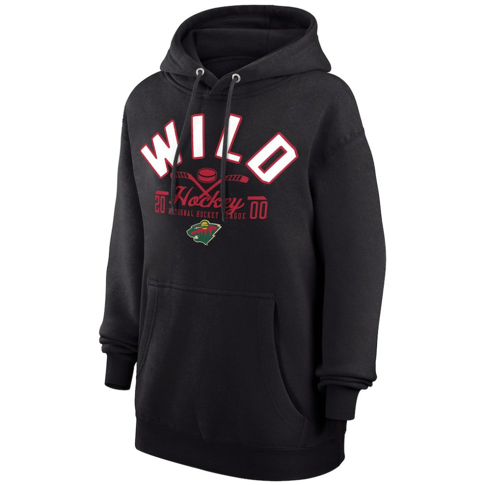 Minnesota Wild Starter Puck Pullover Hoodie - Black | NHL on sale