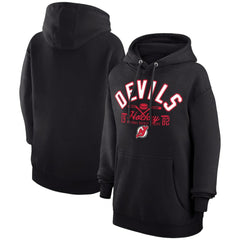 New Jersey Devils Starter Puck Pullover Hoodie - Black | NHL sale