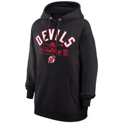 New Jersey Devils Starter Puck Pullover Hoodie - Black | NHL sale
