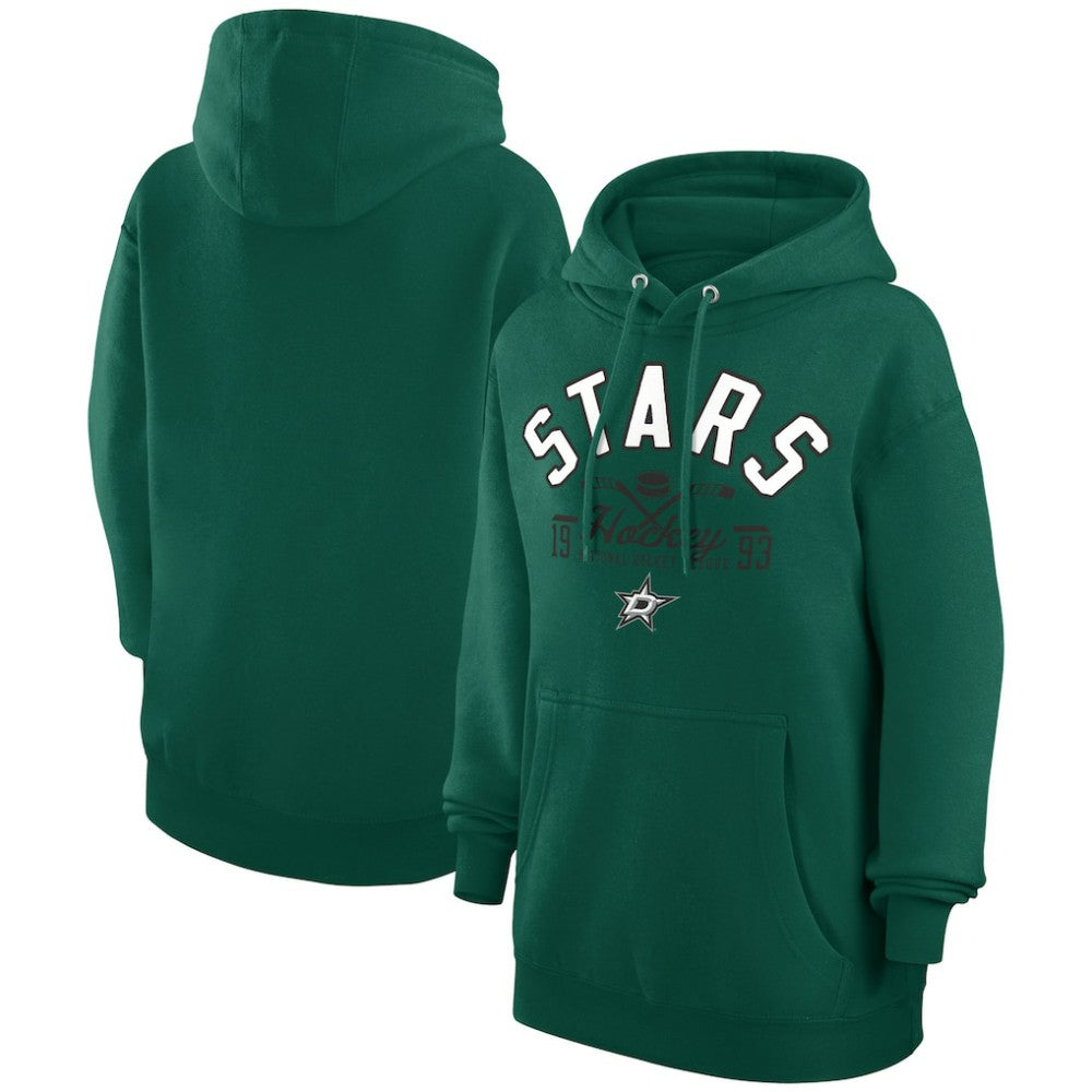 Dallas Stars Starter Puck Pullover Hoodie - Green | NHL Lifestyle