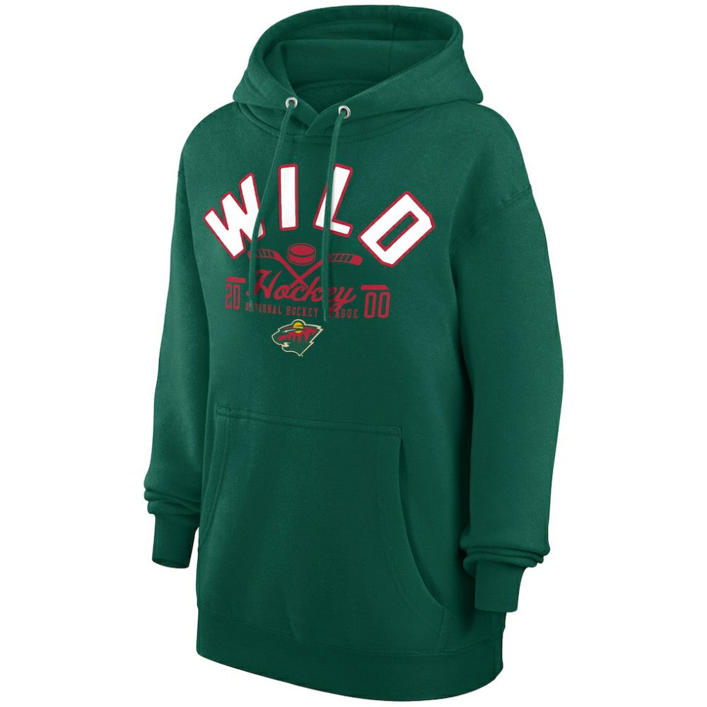 Minnesota Wild Starter Puck Pullover Hoodie - Green | NHL Clearance