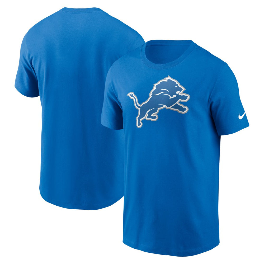 Detroit Lions Primetime Logo Essential T-Shirt - Blue - Nike