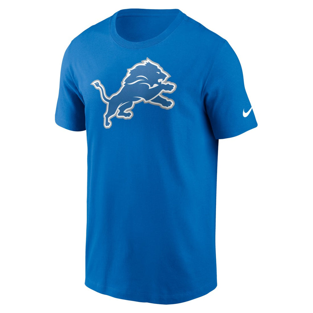 Detroit Lions Primetime Logo Essential T-Shirt - Blue - Nike