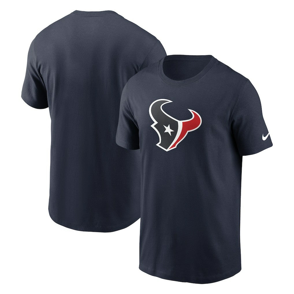 Houston Texans Primetime Logo Essential T-Shirt - Navy - Nike