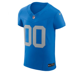 Detroit Lions Alternate Vapor F.U.S.E. Elite Custom Jersey - Blue - Nike