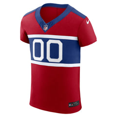 New York Giants Alternate Vapor F.U.S.E. Elite Custom Jersey - Red - Nike