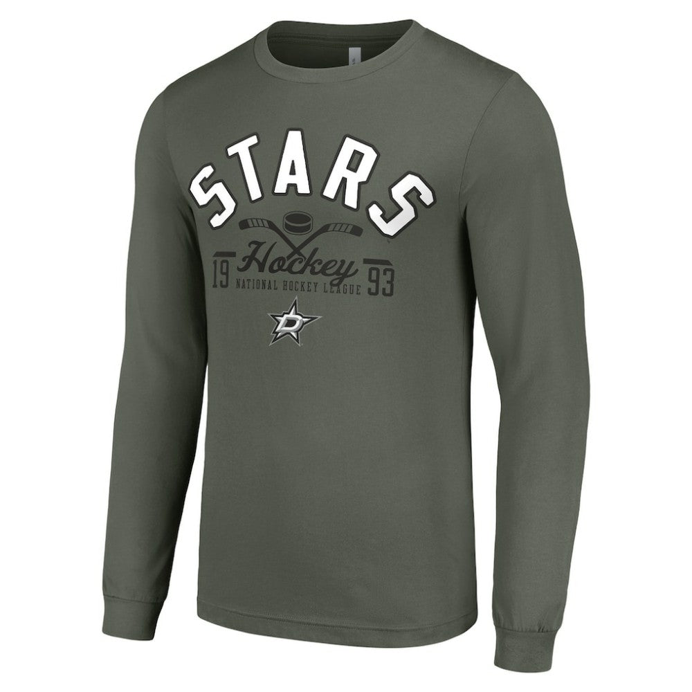 Dallas Stars Starter Puck Long Sleeve T-Shirt - Green | NHL on sale