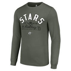 Dallas Stars Starter Puck Long Sleeve T-Shirt - Green | NHL on sale