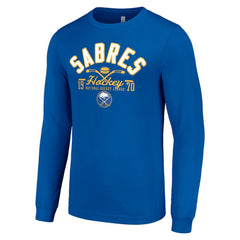 Buffalo Sabres Starter Puck Long Sleeve T-Shirt - Royal | NHL on sale
