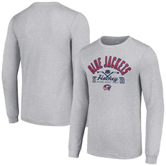 Columbus Blue Jackets Starter Puck Long Sleeve T-Shirt - Heather Gray | NHL online