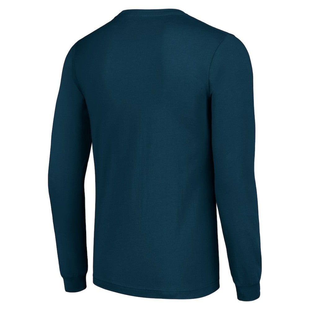 Florida Panthers Starter Puck Long Sleeve T-Shirt - Navy | NHL Lifestyle