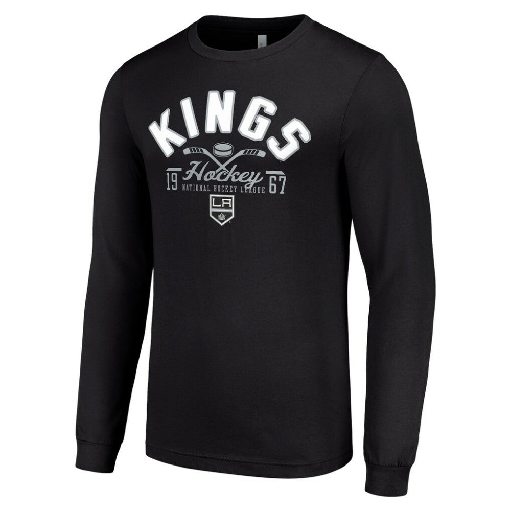 Los Angeles Kings Starter Puck Long Sleeve T-Shirt - Black | NHL near me