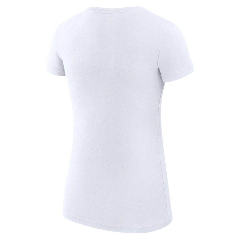 Denver Nuggets G-III 4Her by Carl Banks Women's Super-Slim Fit Lightweight Basketball Love T-Shirt White