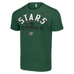 Dallas Stars Starter Half Puck T-Shirt - Green | NHL sale
